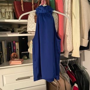 Night neck tank top